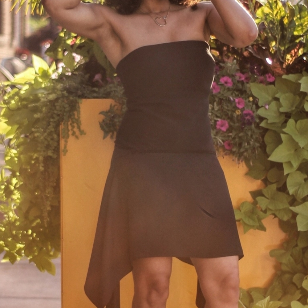 Strapless Likely Driggs little blackdress